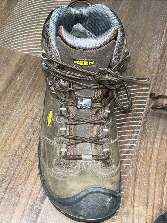 Keen Durand II Mid Men’s 10.5 Leather Waterproof Brown USA Made Hiking Boots main image 9